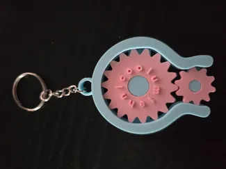 Gear keychain