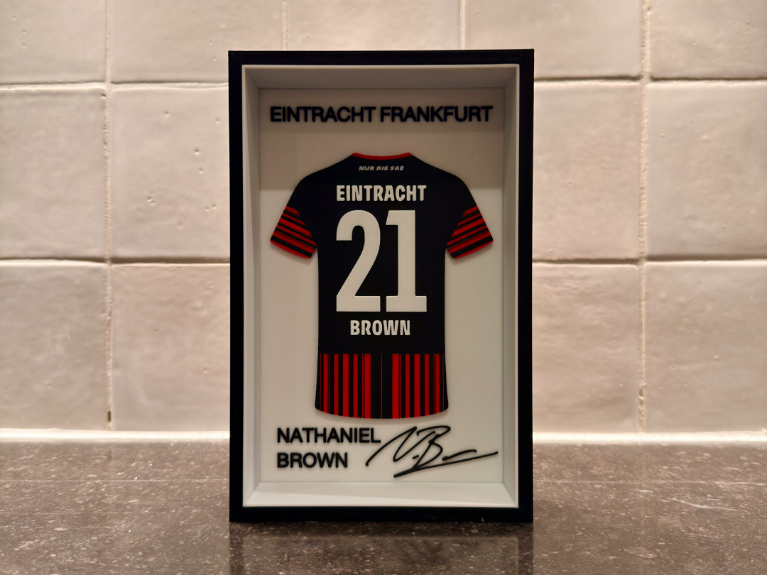 Nathaniel Brown- Eintracht Frankfurt- Jersey Frame