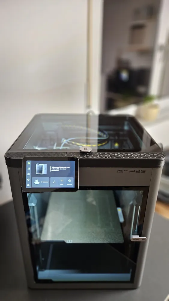 P2S - flat riser V3 +storage compartment +TPU seal - Free 3D Print ...