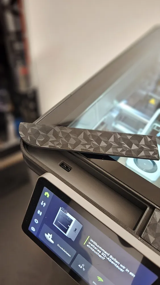 P2S - flat riser V3 +storage compartment +TPU seal - Free 3D Print ...