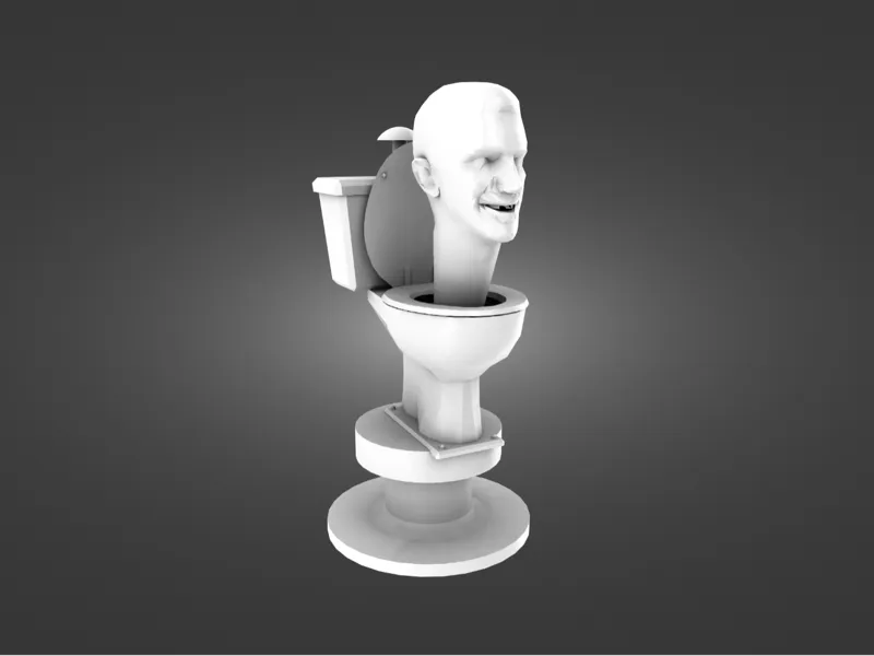 skibidi toilet croc button