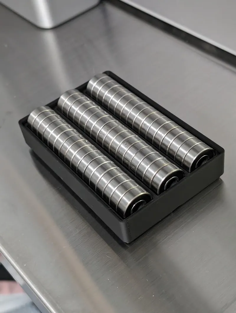 Gridfinity 608 Bearing Tray - 48 bearings