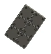 Magnet & Screw holes -- 0.2mm layer, 2 walls, 5% infill