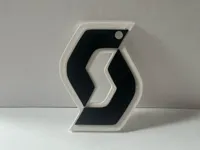 Pendentif logo Scott bicolore — photo 2