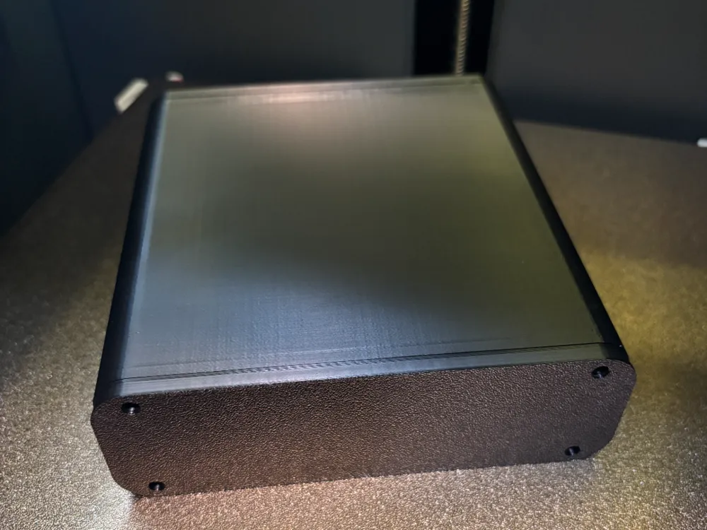 Project Box Front View Project Box Enclosure Rounded - Free 3D Print Model - MakerWorld