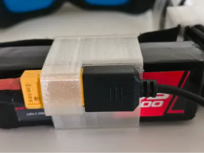 Goggles x Lipo holder 