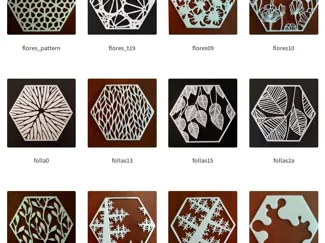 Hexa mural 11