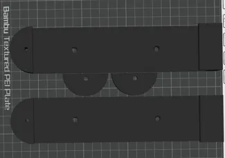 WEN Double Track Saw Track Holder 1" For End Caps