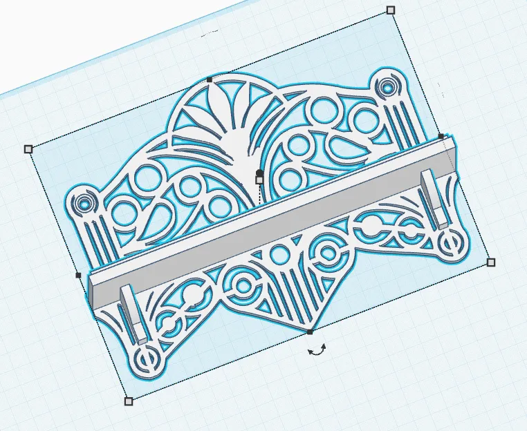 Art Deco Wall Shelf – Elegant Display Decor - Free 3D Print Model ...
