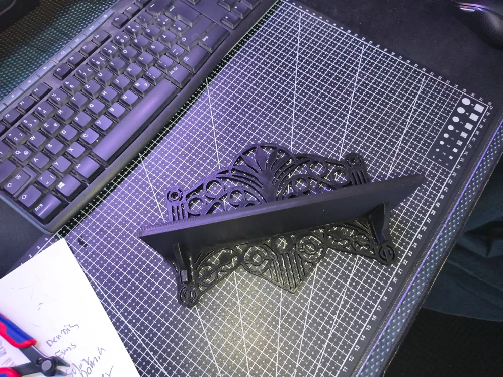 Art Deco Wall Shelf – Elegant Display Decor - Free 3D Print Model ...