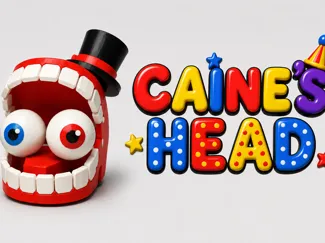 Caine's head TADC (the amazing digital circus)