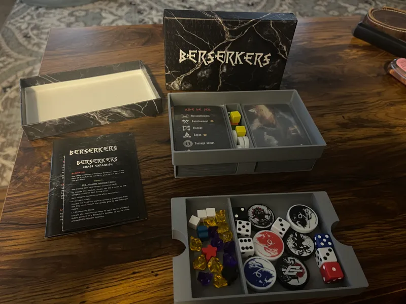 Berserkers w/Chaos Exp Card Game Insert