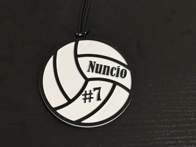 Vollyball Bag Tag