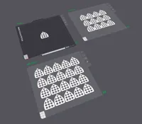 1-12-20 Pcs /// 0.2mm layer, 2 walls, 15% infill