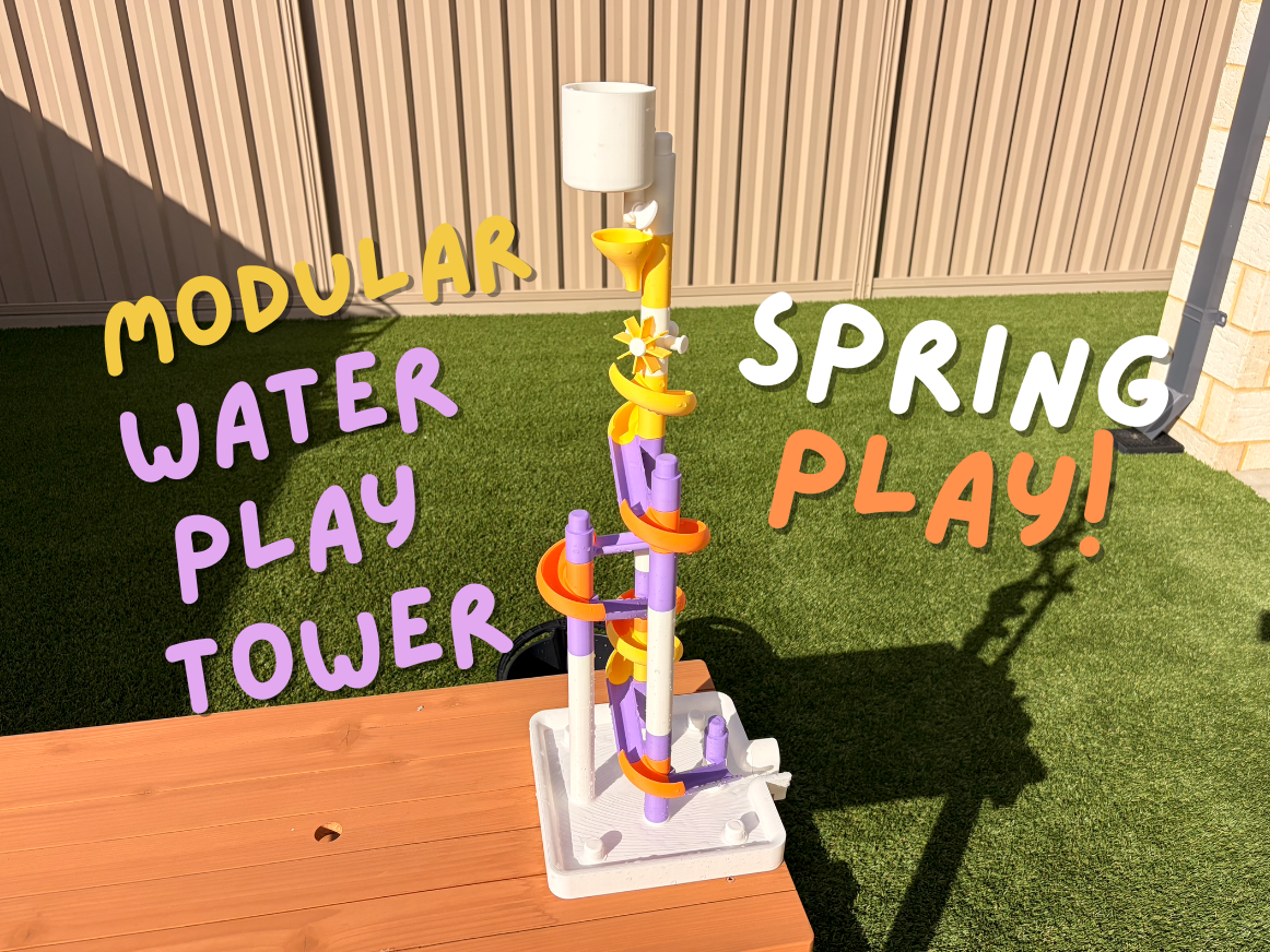 Modular Water Play Tower
