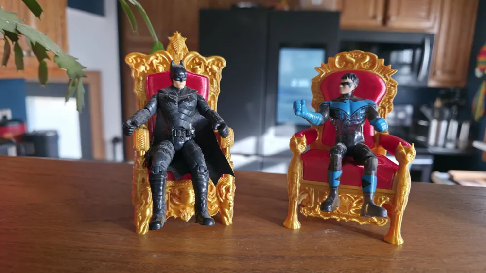Task Master throne for the little guy - Free 3D Print Model - MakerWorld