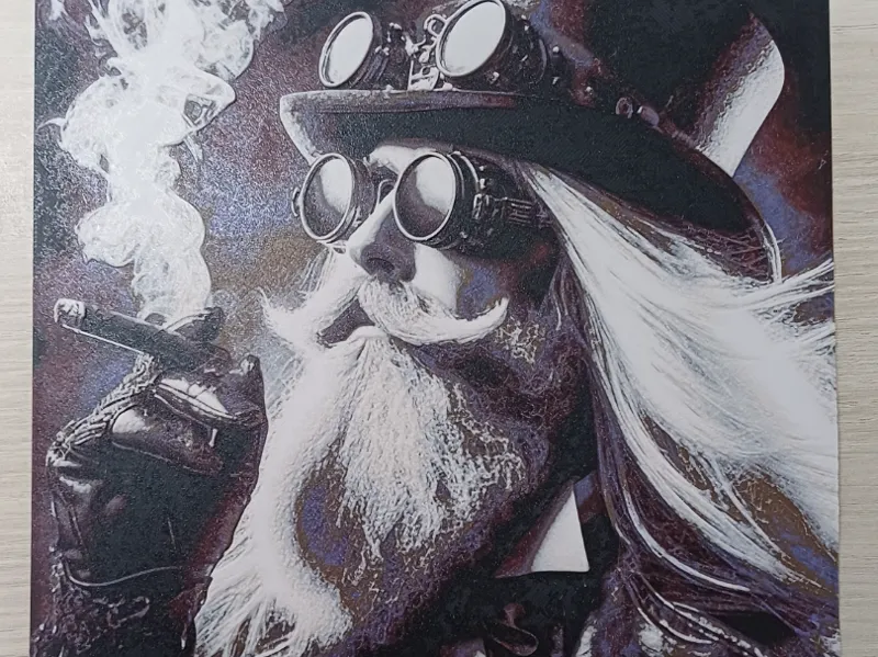 cigarette man Hueforge