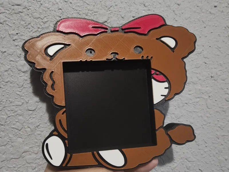 Hello Kitty Bear Post-It Holder