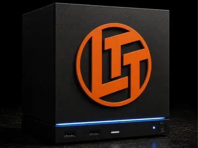 Steam Machine LTT Faceplate - Linus Tech Tips