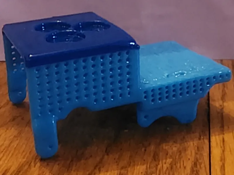 scx24 front & rear shock, body, esc, and battery