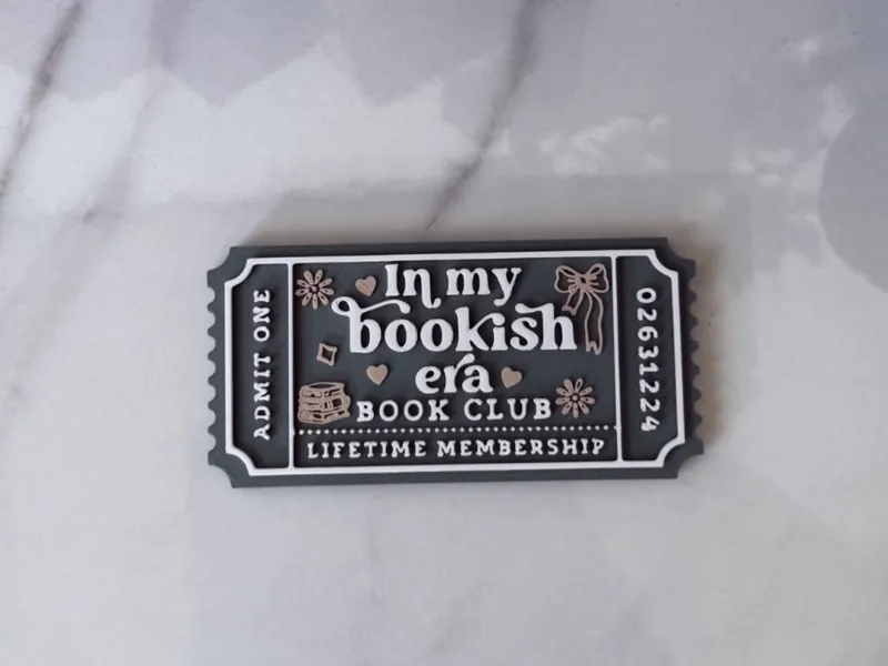 In my bookish era Ticket