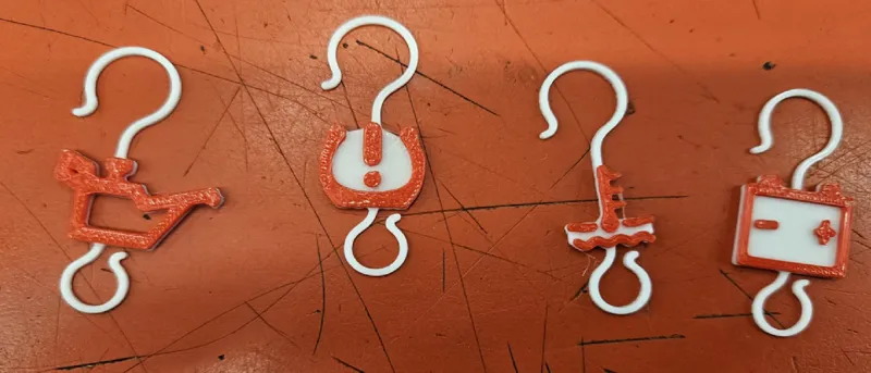 Mechanic Christmas Hooks