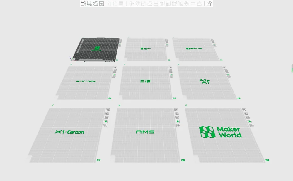 Bambu Lab Logo 拓竹各种类型Logo - 免费 3D 打印模型 - MakerWorld