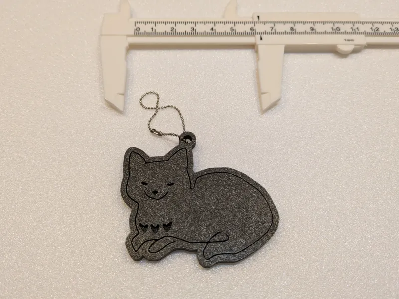 米津玄師　リイシューねこちゃんのキーホルダー