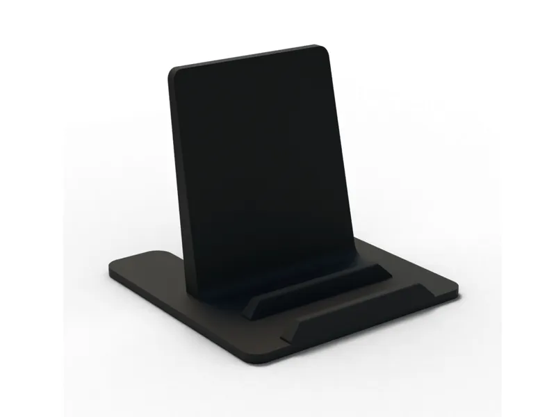 Elegant phone stand, one piece phone holder.