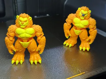 Modelo para impresión 3D: Flexi Mini Monsters: Lion — vista de referencia 5