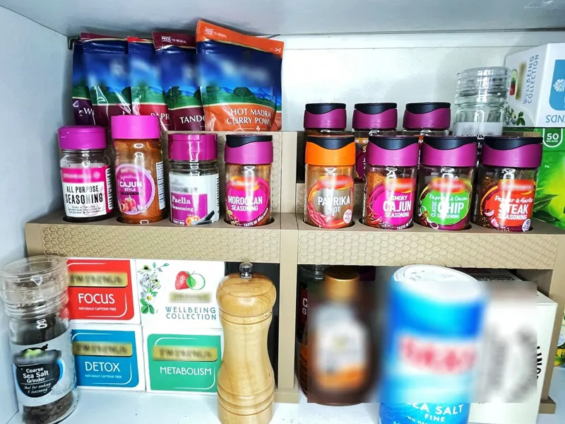 Spice Rack Organizer for Kitchen Cupboards