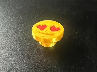 Heart eyed Jibbitz croc charm