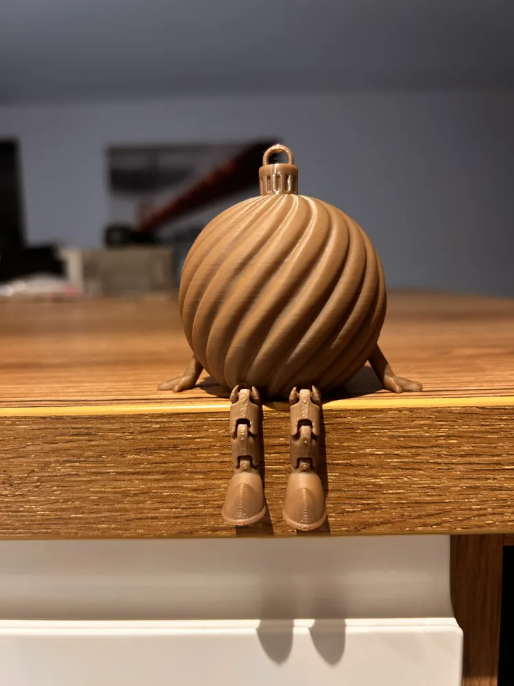 Christmas bauble decoration - Free 3D Print Model - MakerWorld