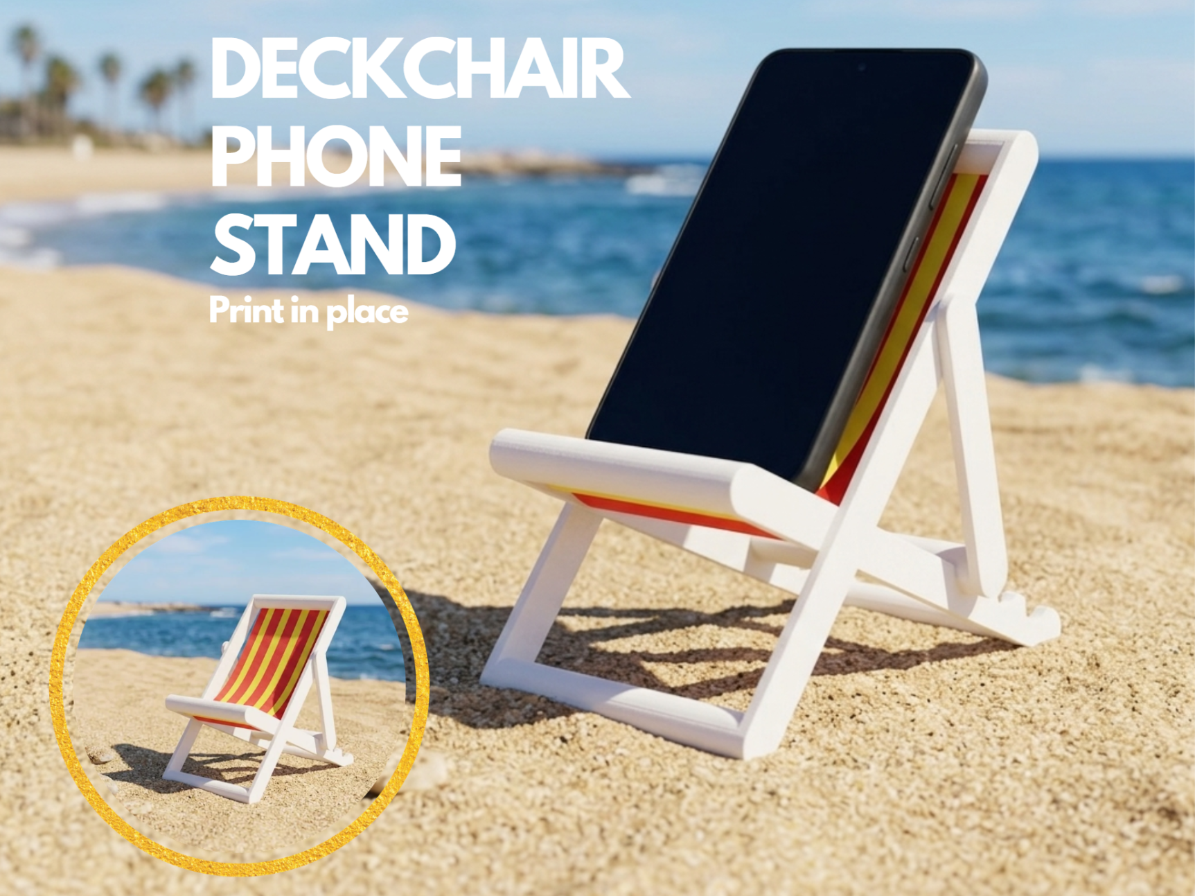 Deckchair Phone Stand