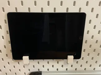 IKEA Skadis Tablet mount, no supports