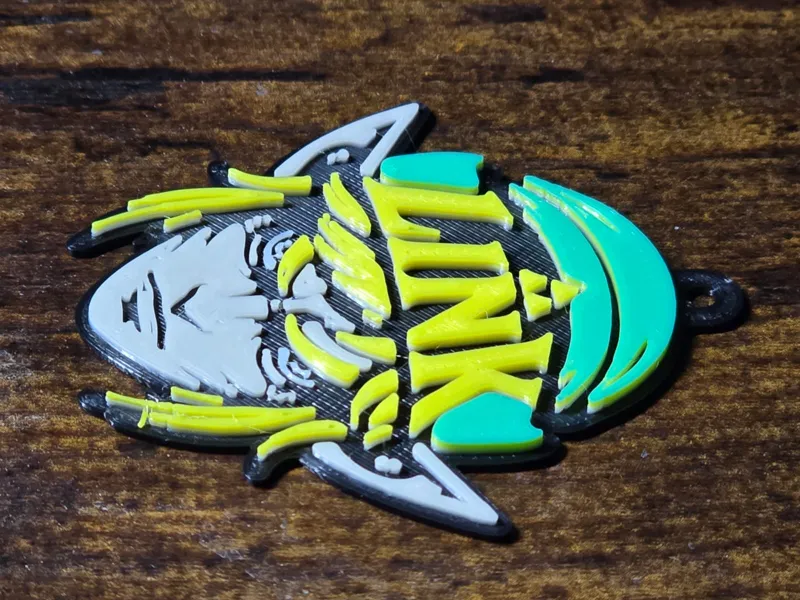 Legendary Link Keychain – Easy Multi Color Print
