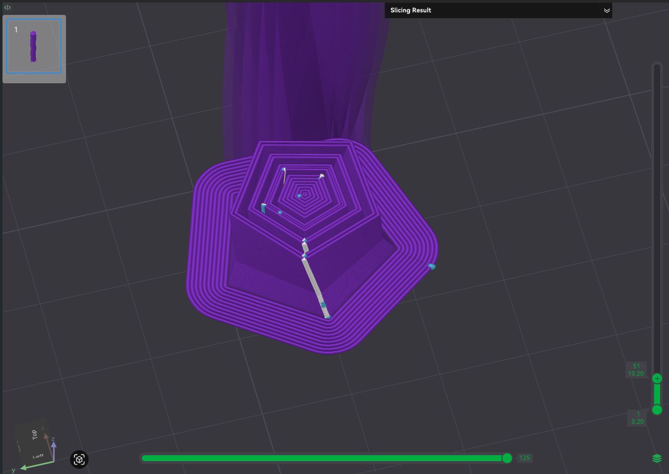Miniatura 1 do modelo 3D Twisted collapsing magic wand