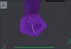 V4 more stable magic twisted wand - 2 walls each piece