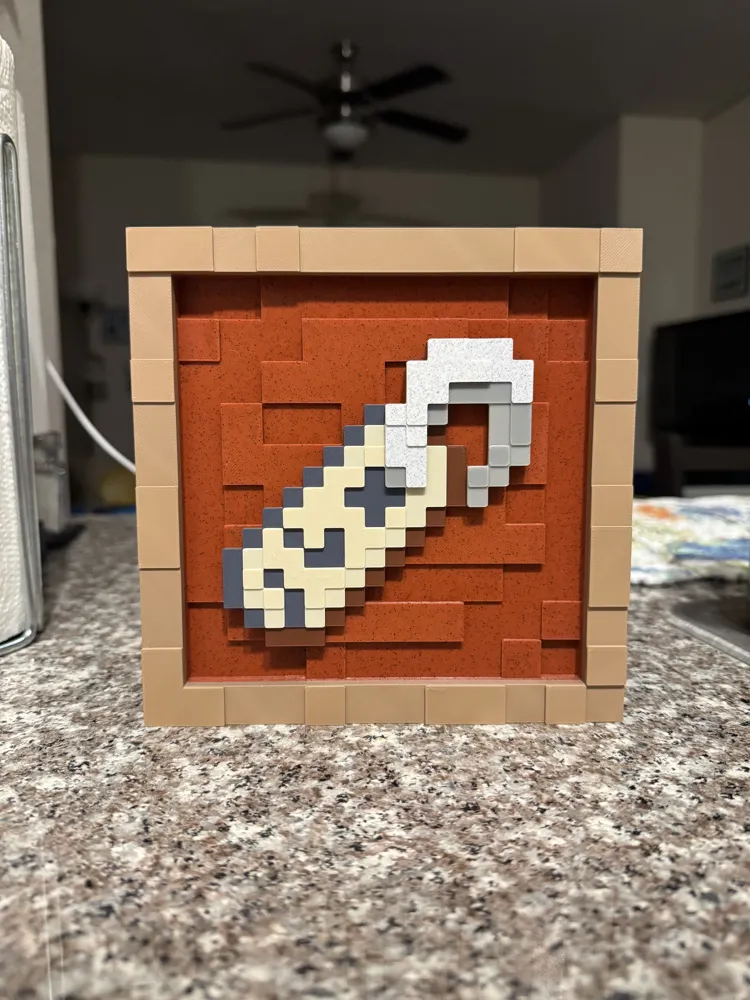 Name Tag - Minecraft Item Frame - Free 3D Print Model - MakerWorld