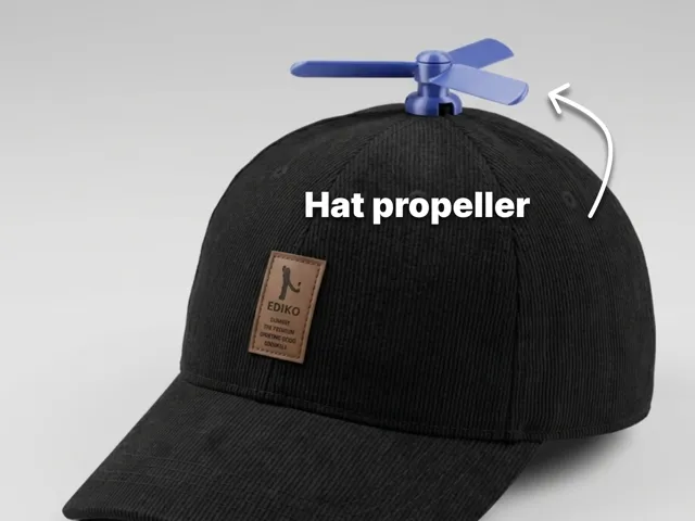 Mini Hat Propeller – Funny Wearable Print