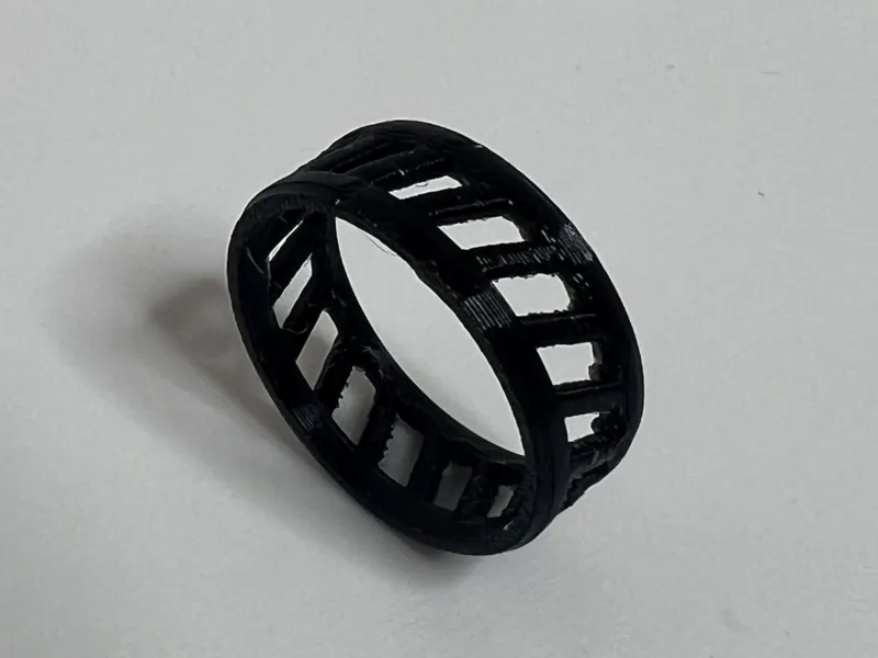 Thin TPU Wedding Ring US Mens sizes 5-14