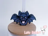 Cute Bat 10mm Straw Topper