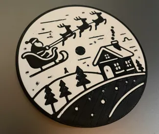 Coaster “Magia della Notte di Natale”