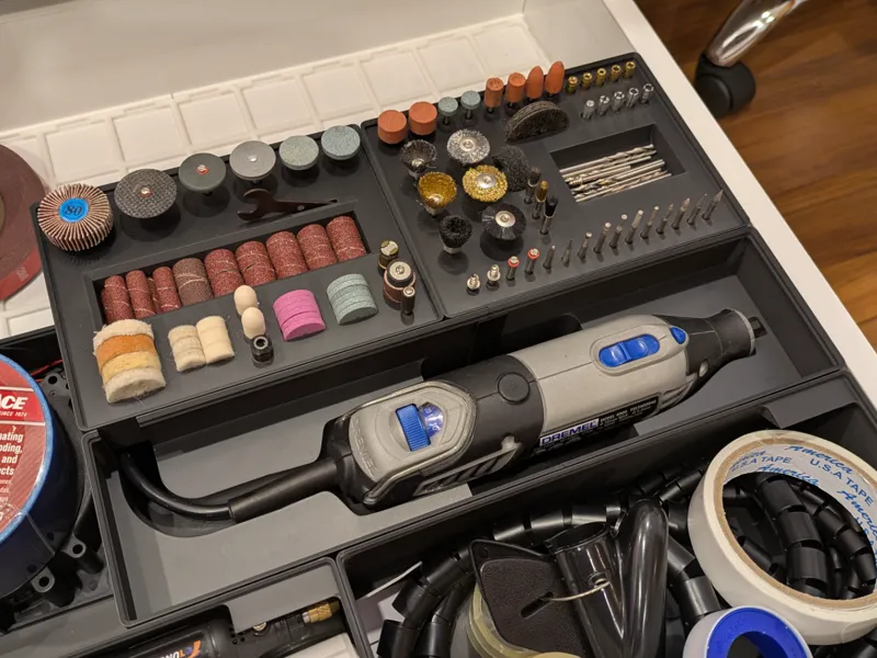 Dremel 4000 plus tools gridfinity organizer