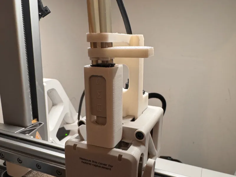 Remove all AMS hub ptfe tubes at once easily