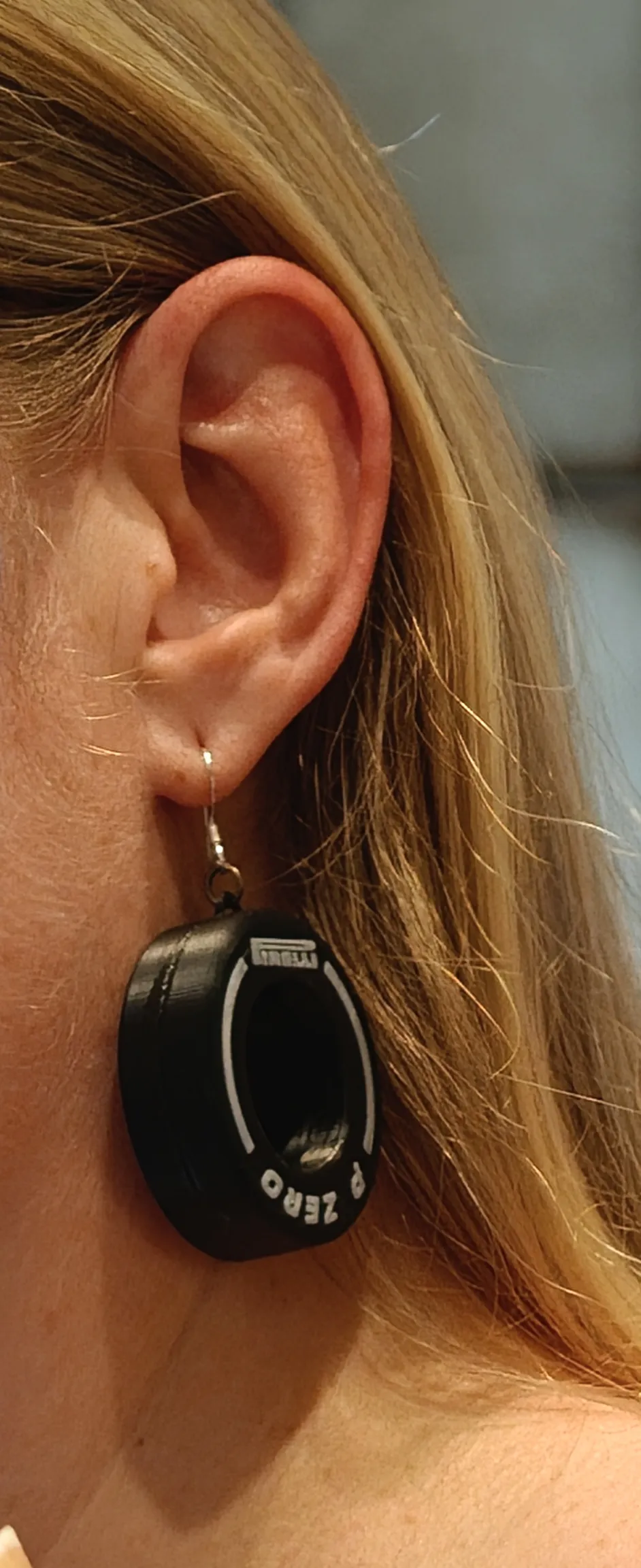 F1 Tire Earrings view 3