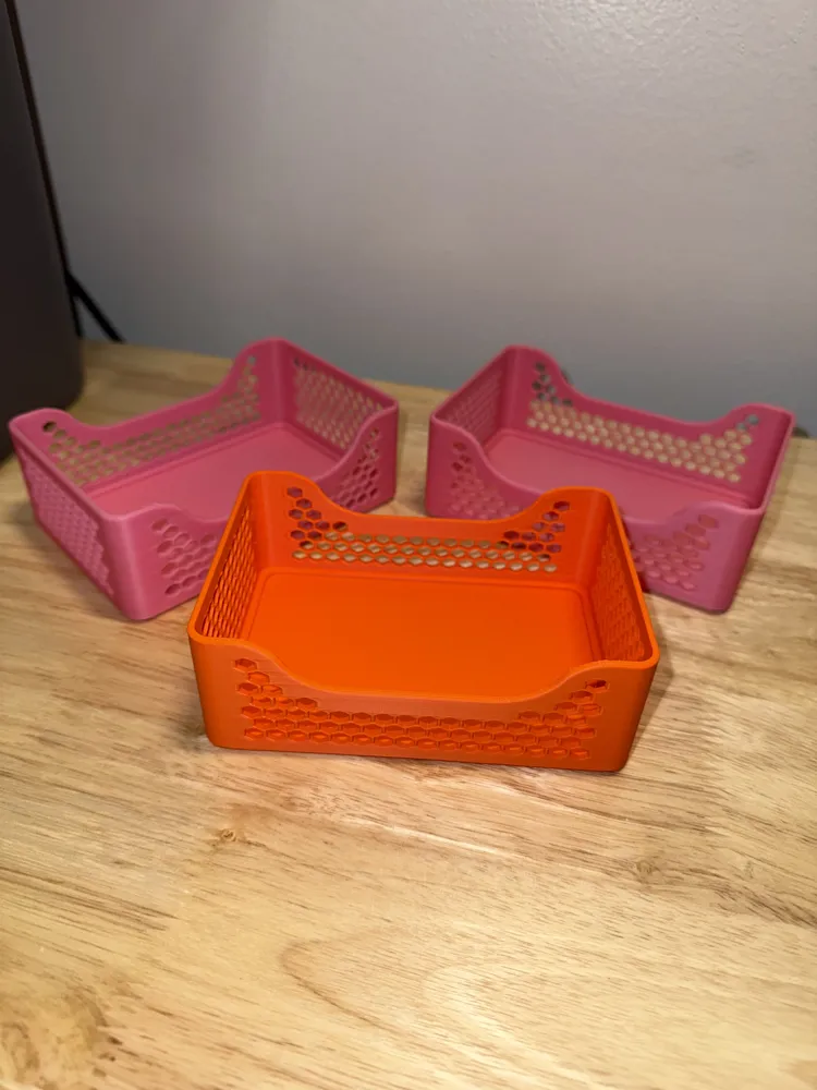 Stackable Files Stackable Bins 125mm x 85mm - Free 3D Print Model - MakerWorld