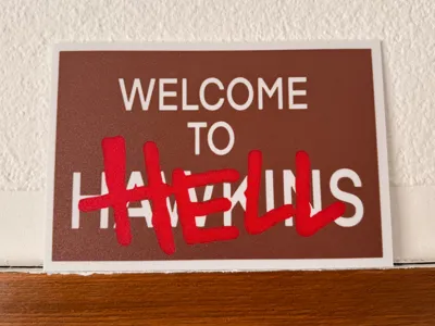 Stranger Things Welcome to Hawkins (Hell)