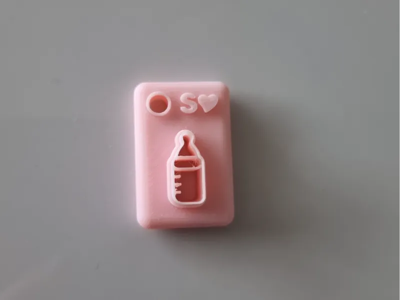 Polymer Clay Cutter – Mini Baby Bottle 