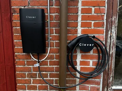 EV Charging cable holder for wall mounting_v1